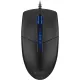 Мышь компьютерная A4Tech N-530S черный оптич. (1200dpi) USB(2but) (1920844)