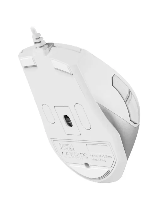 Мышь компьютерная A4Tech Fstyler FM45S Air бел/серебр 2400dpi silent/7but