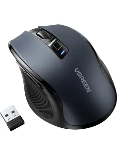 Мышь компьютерная Ugreen MU006 (90545) 2.4G 4000dpi/черный/WLS