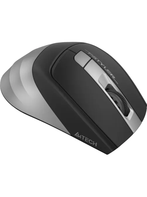 Мышь компьютерная A4Tech Fstyler (FG35 GREY) сер/черн/2000dpi/беспров/6кн