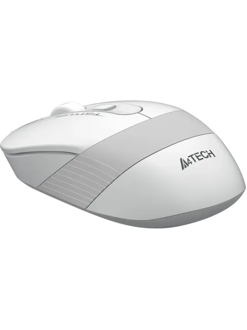 Мышь компьютерная A4Tech Fstyler FM10S белый/серый 1600dpi/USB/4but