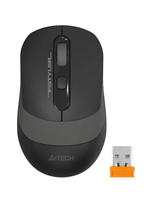 Мышь компьютерная A4Tech Fstyler(FG10S GREY)черн/сер/2000dpi/беспроводн/4кн