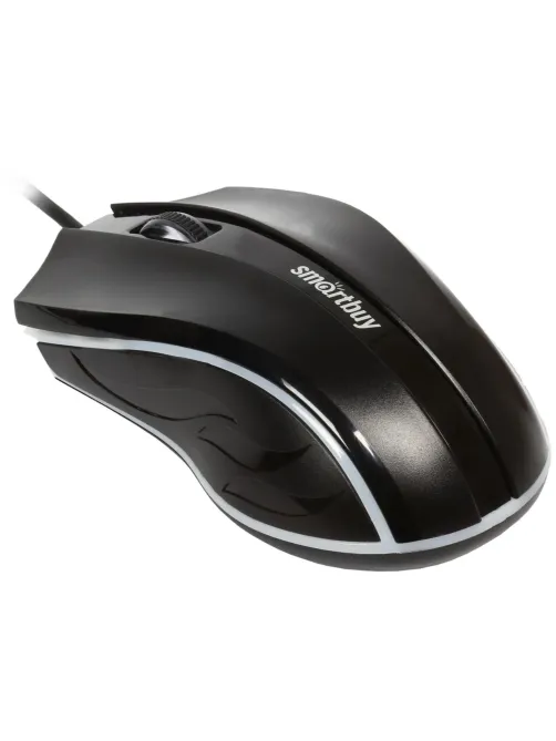 Мышь компьютерная Smartbuy ONE 338 проводная RGB черная (SBM-338-K)/40