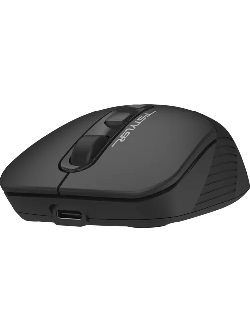 Мышь компьютерная A4Tech Fstyler (FB10C STONE BLACK) черн/2400dpi/беспр/4кн