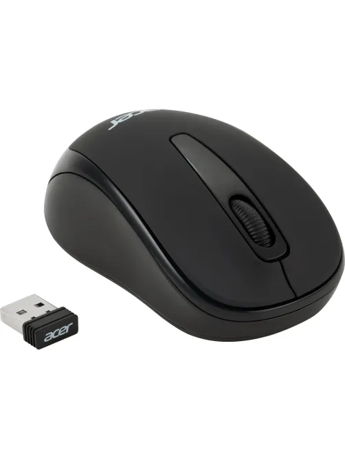 Мышь компьютерная Acer OMR133 черн. оптич. 1000dpi/2but беспровод. USB