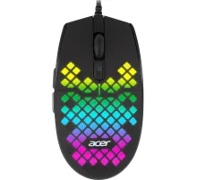 Мышь компьютерная Acer OMW134 черный (800-6400dpi) USB (6кн) (ZL.MCEEE.018)