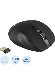 Мышь компьютерная Acer OMR140 black (1600dpi) wireless USB(ZL.MCEEE.00G)