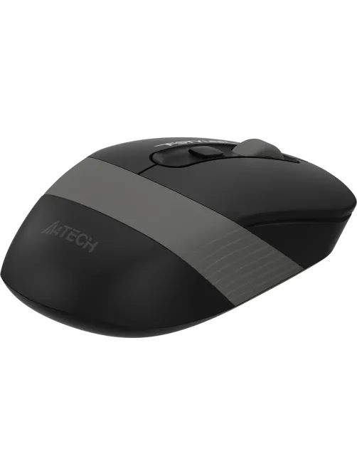 Мышь компьютерная A4Tech Fstyler(FG10S GREY)черн/сер/2000dpi/беспроводн/4кн