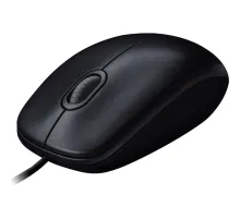 Мышь компьютерная Logitech Mouse M100,  Black, USB, 1000dpi, (910-006652)