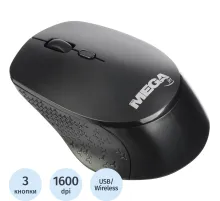 Мышь компьютерная ProMega jet WM010 USB WLS RT/1 АА/dpi 1600/3 кн/черный
