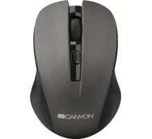 Мышь компьютерная Canyon MW-1, беспроводная, серый (CNE-CMSW1G)