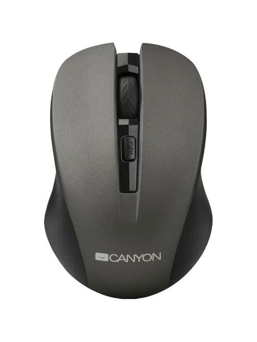 Мышь компьютерная Canyon MW-1, беспроводная, серый (CNE-CMSW1G)