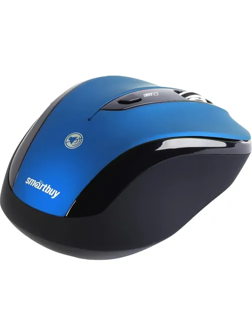 Мышь компьютерная Smartbuy 612AG WLS синяя, LED Blue (SBM-612AG-BK)