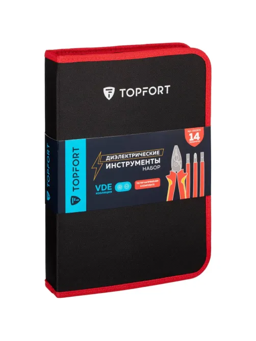 Набор диэлектрических инструментов Topfort 14 предметов (VDE 583114)