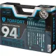 Набор инструмента Topfort 94 предметов  1/4 и 1/2