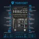 Набор инструмента Topfort 110 предметов 1/4 и 1/2