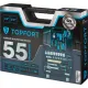 Набор инструмента TOPFORT 55 предметов 1/4 и 1/2