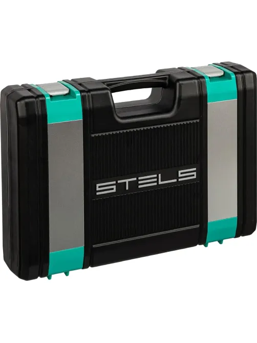 Набор инструмента STELS, CrV, 76 предметов, кейс(14104)