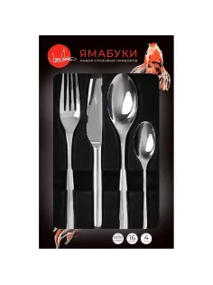 Набор столовых приборов Home Queen Ямабуки 16 шт