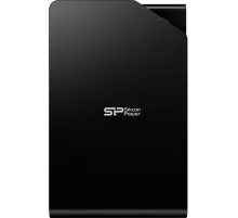 Портативный HDD Silicon Power Stream S03 1 TB USB 3.2, черный, пластик