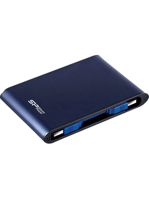 Портативный HDD Silicon Power Armor A80 1 TB USB 3.2, синий, металл