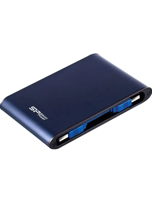 Портативный HDD Silicon Power Armor A80 2Tb/2.5/Синий (SP020TbPHDA80S3B)