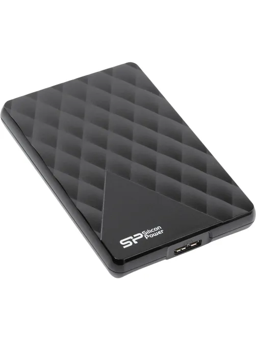Портативный HDD Silicon Power Diamond D06 2Tb/2.5/Черный(SP020TbPHDD06S3K)