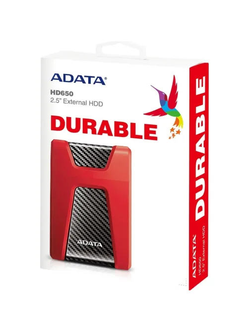 Портативный HDD ADATA HD650,1TB, 2,5, USB 3.1, AHD650-1TU31-CRD