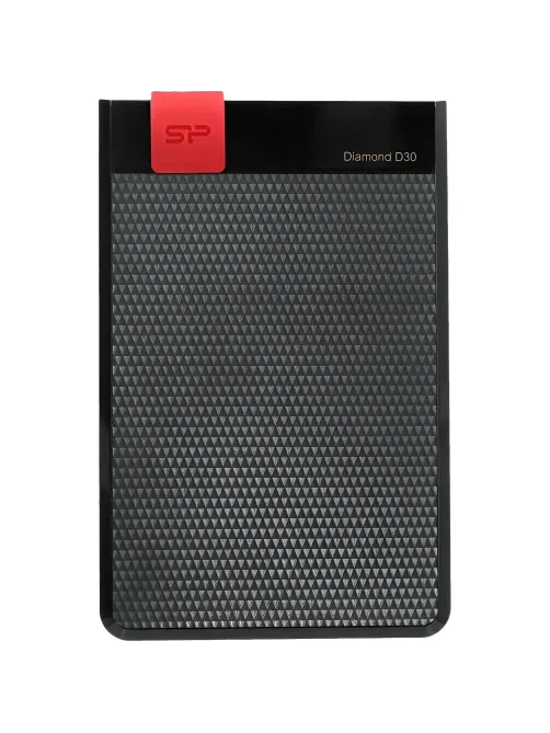 Портативный HDD Silicon Power Diamond D30 2Tb/2.5/Черн (SP020TbPHDD3SS3K)