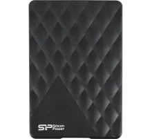 Портативный HDD Silicon Power Diamond D06 2Tb/2.5/Черный(SP020TbPHDD06S3K)