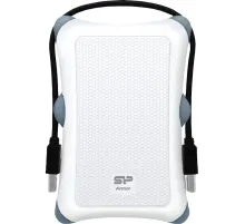 Портативный HDD Silicon Power Armor A30 2 TB USB 3.2, белый, резина