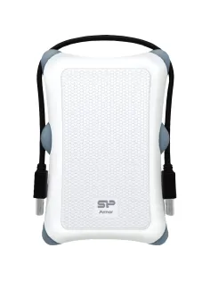 Портативный HDD Silicon Power Armor A30 2 TB USB 3.2, белый, резина