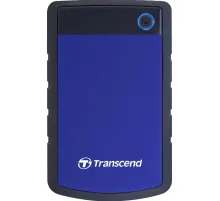 Портативный HDD Transcend StoreJet 25H3 1Tb 2.5, USB 3.0, син, TS1TSJ25H3B