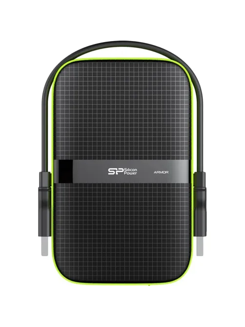 Портативный HDD Silicon Power Armor A60 1 TB USB 3.2, черный, пластик