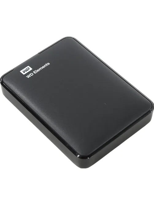Портативный HDD WD Elements Portable 1Tb 2.5, USB 3.0, WDBUZG0010BBK-WESN