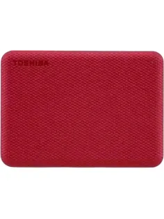 Портативный HDD Toshiba 1TB HDTCA10ER3AA CanvioAdv. 2.5 USB 3.2 Gen1 Красн
