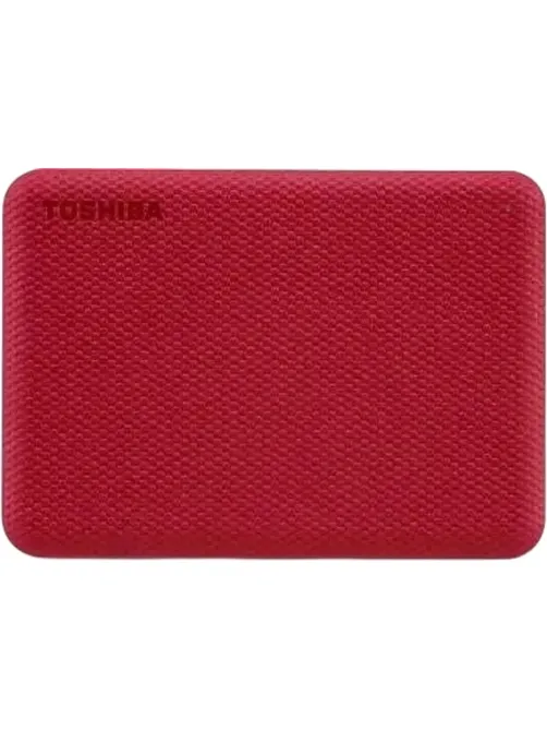 Портативный HDD Toshiba 1TB HDTCA10ER3AA CanvioAdv. 2.5 USB 3.2 Gen1 Красн
