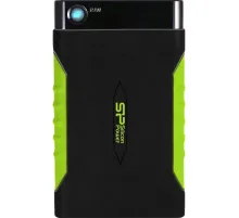 Портативный HDD Silicon Power Armor A15 1 TB USB 3.2, зеленый, резина