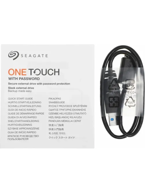 Портативный HDD Seagate 2TB STKY2000401 OneTouch2.5 USB3.0 G1 TypeA Silver