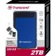 Портативный HDD Transcend StoreJet 25H3 2Tb 2.5, USB 3.0, син, TS2TSJ25H3B