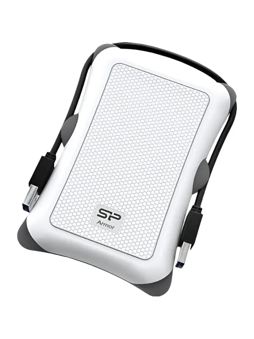 Портативный HDD Silicon Power Armor A30 2 TB USB 3.2, белый, резина