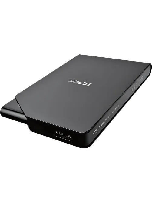 Портативный HDD Silicon Power Stream S03 2Tb/2.5/Черный (SP020TbPHDS03S3K)
