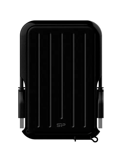 Портативный HDD Silicon Power Armor A66 1 TB USB 3.2, черный, резина