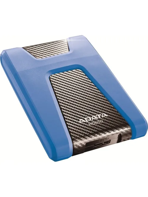 Портативный HDD ADATA HD650 1Tb 2.5, USB 3.1, синий, AHD650-1TU31-CBL