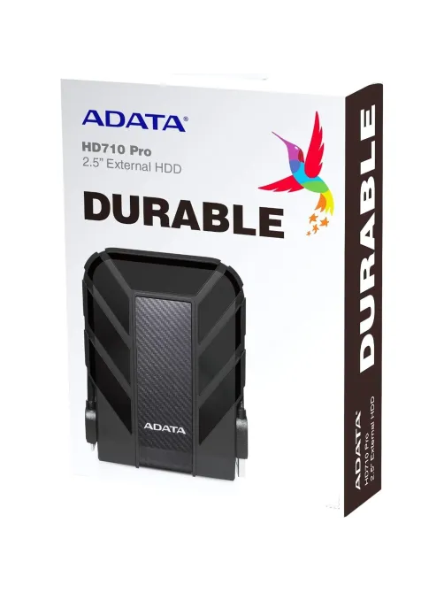 Портативный HDD ADATA HD710 Pro, 2TB, 2,5, USB 3.2 Gen 1,AHD710P-2TU31-CBK