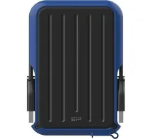 Портативный HDD Silicon Power Armor A66 4 TB USB 3.2, синий, черный