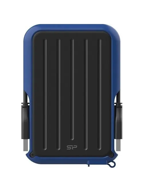Портативный HDD Silicon Power Armor A66 4 TB USB 3.2, синий, черный