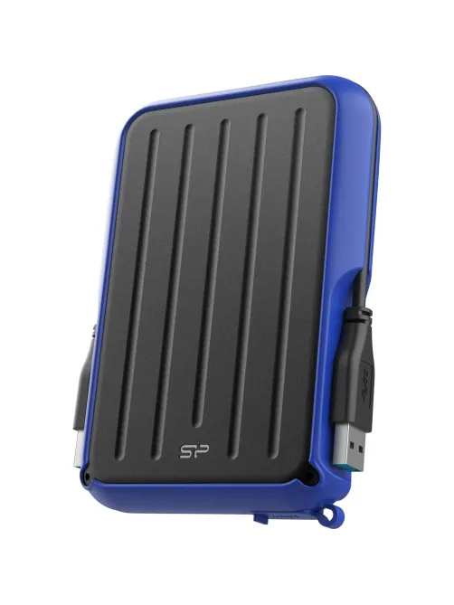 Портативный HDD Silicon Power Armor A66 4 TB USB 3.2, синий, черный