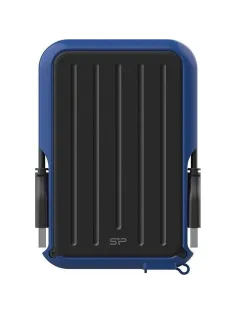 Портативный HDD Silicon Power Armor A66 2 TB USB 3.2, синий, черный