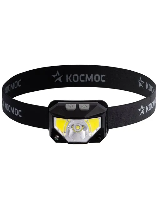 Фонарь налобный КОСМОС (KOC851Lit) аккумуляторный